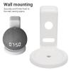 Gugxiom for Dot 4 5 Wall Mount, Wall Outlet Shelf Fit for Dot 4 5 Speaker Space Saving Shelf Wall Holder Built in Cable Management (White) view 3