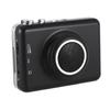 COOLHIYA USB Cassette Music Player with Built Speaker Portable Tape Player and USB Cassette to Converter for Digital Music Transfer Compatible with Computers Black view 1