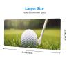Large Extended Gaming Mouse Pad 32 X 12 in Non-Slip Rubber Base, Fun Golf Ball Print Desk Mat for Keyboard & Mouse, Office/Gaming Computer Accessories view 2