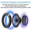 ANNECK 6.5 Inch Foam Subwoofer Speaker Enhancer Self Adhesive Car Speaker Foam Rings 2 PCS view 2