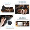 Large Extended Gaming Mouse Pad 32 X 12 in Non-Slip Rubber Base, Fun Musical Instruments Print Desk Mat for Keyboard & Mouse, Office/Gaming Computer Accessories view 3