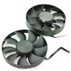 2pcs AFB1112HD-00 DAPA1115B2UP001 110mm DC12V 0.90A for NVIDIA for GeForce RTX3090FE RTX3090Ti 3090 Graphics Video Card VGA Fan view 1