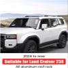 All-Aluminum roof Rack for 2024 2025 Toyota Land Cruiser 250&1958 Prado LC250 J250 Luggage Bracket Without Drilling External Upgrades Modification Off-Road Supplies Accessories view 2