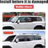 All-Aluminum roof Rack for 2024 2025 Toyota Land Cruiser 250&1958 Prado LC250 J250 Luggage Bracket Without Drilling External Upgrades Modification Off-Road Supplies Accessories view 3