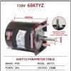 110V AC Motor Eccentric Shaft 8mm Without Hole Permanent Magnet Motor Geared Reducer Electrical Equipment 28W(110V 10rpm) view 2