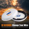 415D Wire Dispenser Wheel, 2 Reel Wire Dispenser Kit for 250 foot rolls of Wires, Cable dispenser wheel for Electricians & Contractor, Durable, Light Weight view 4