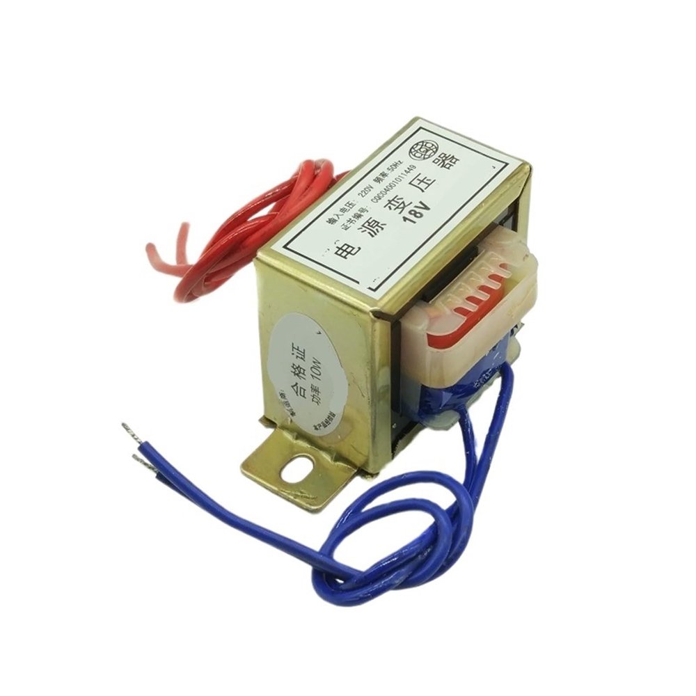 AC220V/50Hz EI48*24 10W Transformer 220V to 18V (Single Output) Power Transformer 550mA 1Pcs