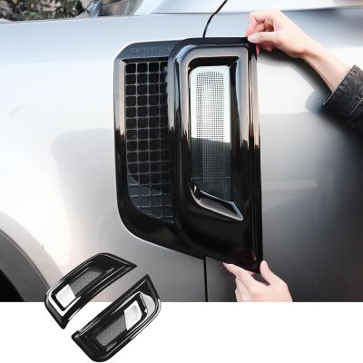 Body Fender Mesh Cover for 2020-2025 Land Rover Defender 90 110 130 Side Air Intake Bug Screen Anti-Blocking Mesh Cover Exterior Grille Trim Kit Off-Road Upgrade Tuning Supplies Accessories