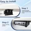 CeoNic Under Desk Mount Bracket for CalDigit TS5 Plus Dock, Secure Clip-in Design, Heat Distribution view 2