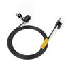 HVOISGV Lavalier Microphone, S.LAV 01 Multi-Functional Lavalier Microphone Omnidirectional Clip-On Lapel Mic 3.5Mm TRRS Plug with Monitoring Headphone,2.5m view 1