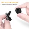 HVOISGV Lavalier Microphone, S.LAV 01 Multi-Functional Lavalier Microphone Omnidirectional Clip-On Lapel Mic 3.5Mm TRRS Plug with Monitoring Headphone,2.5m view 3