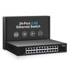 24 Port 2.5Gb Ethernet Switch Unmanaged, NICGIGA 24 Port 2.5G Network Switch, Plug & Play, Desktop or 19-inch Rack Mount, Fanless Metal Design. view 1