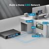 24 Port 2.5Gb Ethernet Switch Unmanaged, NICGIGA 24 Port 2.5G Network Switch, Plug & Play, Desktop or 19-inch Rack Mount, Fanless Metal Design. view 4