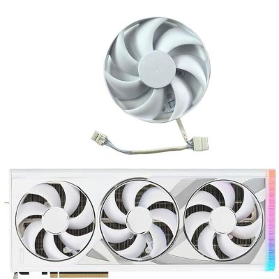 104mm DC 12V 0.55A 7Pin FD10015H12D GPU Fan for ASUS RTX4080 4080S 4090 ROG Strix Graphics Card Cooling Fans (Fan-B)