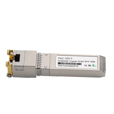 10G RJ45 SFP Copper Module 10G/5G/2.5G RJ45 Port Transceiver 10GBase-T RJ45(5PCS-30M)