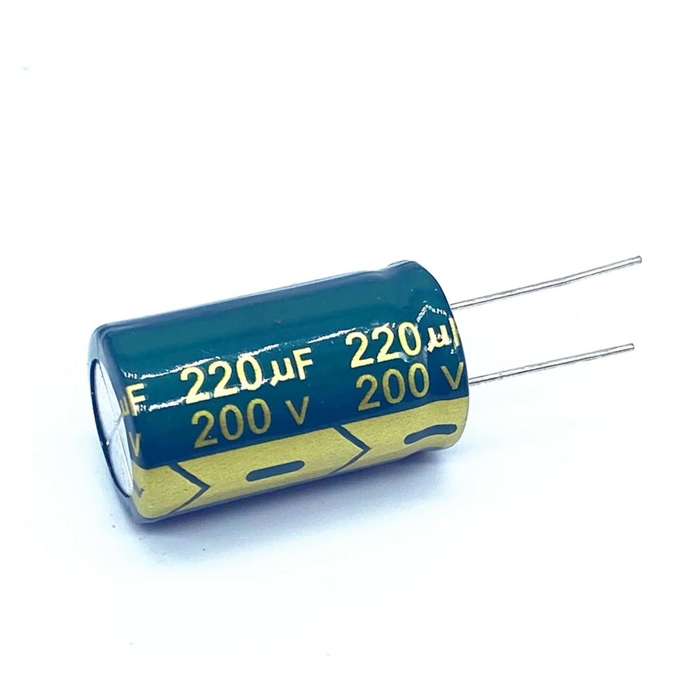 50pcs/Batch 220UF 200v 220UF Aluminum electrolytic Capacitor Size 18 * 30mm 20%