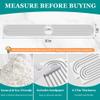 MAGKOTA Stone Faucet Mat for Kitchen Sink - Quick Dry Diatomite Sink Splash Guard, Prevents Moisture Buildup & Water Stains, Water Absorbing Stone Tray for Bathroom Countertop (White, 30" x 4") view 3