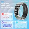 Koepovk Unisex Smart Ring with LED Display, Touch Controls, and Charging Case - Tracks Activity, Sleep, Heart Rate, and Blood Oxygen, IP68 Waterproof (Gold, #12) view 3
