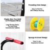 Wire Spool Rack with Wheel,Removable Electrical Wire Spool Holder Cart,Transportable 8 Axle Cable Caddy,for Industrial and Retail Use(6 reel) view 3