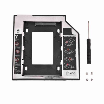 2.5in HDD Bracket for Laptop, Internal HDD Bracket, Hard Disk Drive Bracket, SATA I II III HDD SDD Connector, 9.5mm Thickness, Easy Install & Remove, Durable