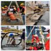 JIANSMZ Emergency Rescue Tripod, Confined Space Tripod Kit, 1800LBS Winch 7FT Bracket and 30m Cable, Construction Site Lifting Device (One Color 1800LBS) view 3