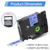 USUPERINK 30 Pack TZe-531 12mm 0.47 Laminated Blue Tape Compatible with Brother P Touch Label Tape 1/2 inch TZe TZ-531 TZe531 Black on Blue TZe TZ Label for PT-H100 PT-H110 D200 D210 D400 D600 view 2