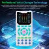 Asixxsix Portable Voice Changer, 15 Voice Modes Noise Reduction Sound Card with Headphone Microphone, Sound Board Voice Disguiser for Phone Laptops Computer Games view 3