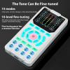 Asixxsix Portable Voice Changer, 15 Voice Modes Noise Reduction Sound Card with Headphone Microphone, Sound Board Voice Disguiser for Phone Laptops Computer Games view 4