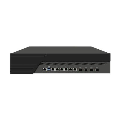 2U Rack Mount Cabinet Firewall Appliance, VPN, Network Router, I5 6400, RJ33, AES-NI, 6 x Gigabit LAN, 4 x SFP Optical, Console, VGA, 16G RAM, 128G SSD