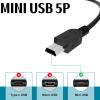 Asobilor USB Cable Compatible with Sony Handycam DCR-SR Series DCR-SR67, SR68, SR70, SR75, SR77, SR78, SR200 Camcorder Data Transfer & Charging Cord (4.9FT) view 2