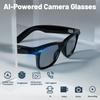 Aspect Living AI Smart Glasses with 8MP Camera, 1080P Video Recording, Real-Time Voice Translator, Open-Ear Audio, Bluetooth & Voice Assistant, Wearable Camera Glasses for Travel, Sports, Meetings view 2
