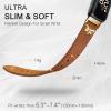 EVPLNT Slim Leather Bands Compatible with fitbit inspire 3 bands, Charms, Feminine Design for fitbit inspire 3 (Brown/Gold) view 4