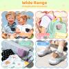 4 Pack Compatible with Apple AirTag Holder for KidsSilicone Cute Air tag Tracker Bracket with Rotating Locking Pin Anti Lostfor Children, Elderly, Luggage, and Clothing view 4
