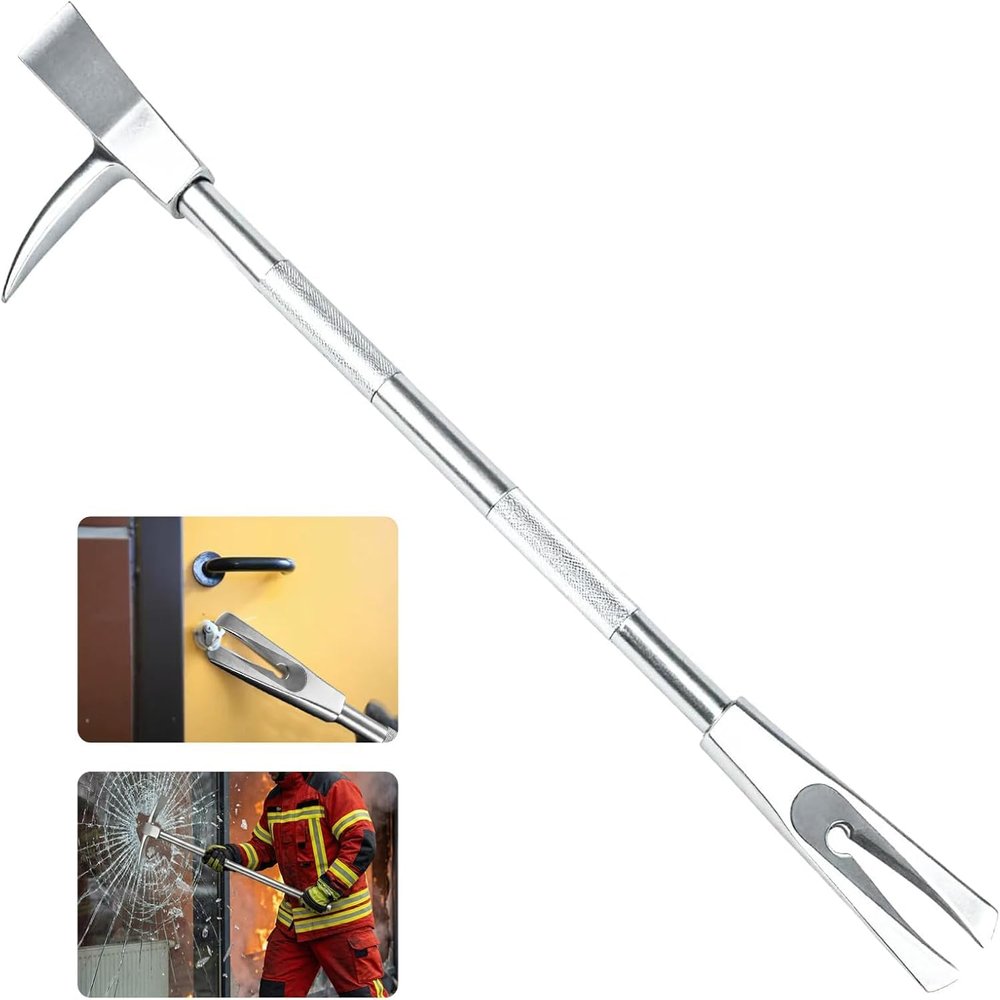 30 Inch Halligan Bar, Carbon Steel Firefighter Forcible Entry Tool