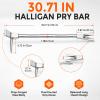 30 Inch Halligan Bar, Carbon Steel Firefighter Forcible Entry Tool view 3