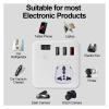 150W Car Power Inverter 12V Digital Converter Auto Charger Converter Adapter Modified Sine Wave Universal Socket(12V (Black)) view 3