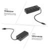 COOLHIYA USB Hub Data Splitter with Independent Control Portable Multifunction Expansion Adapter for Laptop and Computer LED Indicator Overcurrent Protection Cable view 4