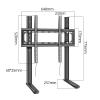 GJZDPMY TV Stand Table Top TV Stand, General Purpose Thickening and Heightening Tabletop TV Base, TV Base Stand Fits 42-80inch TVs, No Punching Design view 2