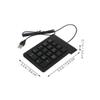 LABRIMP 2pcs USB Numeric Keypad Numpad with Mechanical Keys Portable Financial Number Pad for Laptop Desktop PC Shortcut Keyboard for Accounting and Banking Tasks view 2