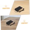 LABRIMP 2pcs USB Numeric Keypad Numpad with Mechanical Keys Portable Financial Number Pad for Laptop Desktop PC Shortcut Keyboard for Accounting and Banking Tasks view 3