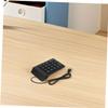LABRIMP 2pcs USB Numeric Keypad Numpad with Mechanical Keys Portable Financial Number Pad for Laptop Desktop PC Shortcut Keyboard for Accounting and Banking Tasks view 4