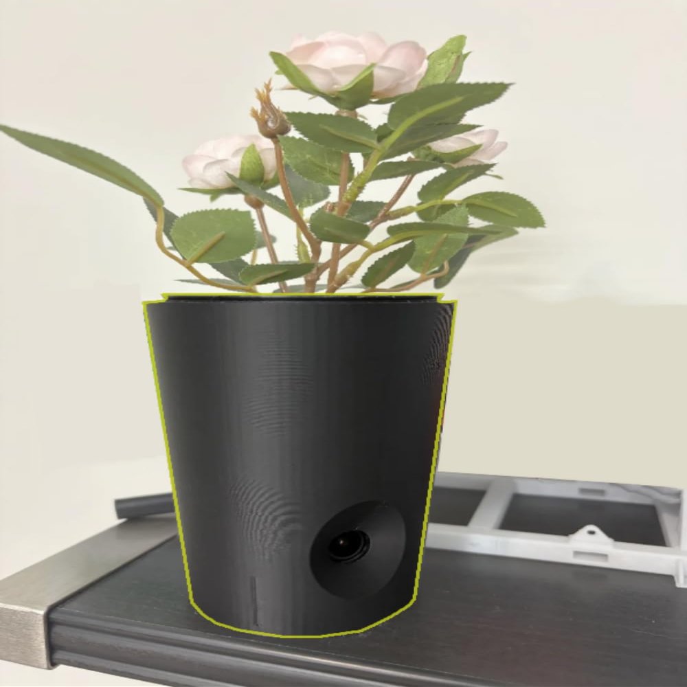 Camera Vase Hideaway for Wyze Discreet V3/V4 - Compatible with IKEA fejka 4.5 inch Fake PlanterConcealed DesignEnhance The Aesthetics of Your Living Space (White)