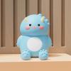 Lwalaneng Dinosaur Shape LED Night Light for Kids Room, Soft Silicone Nursery Lamp with Touch Control, 30-Min Timer, Rechargeable Bedside Lamp for Breastfeeding view 1