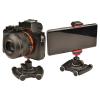 4 Wheeled Tabletop Manual Skater Camera Slider with Ball Head & Phone Clamp for DSLR Rig Film Slider Skater view 2