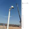 3.3 5 6.6 8.2 9.8 11.5 13 14.8 16.4 18 19.7 ft Tall Surveillance Pole, Outdoor Security Camera Pole with Ground Stake, CCTV Monitoring Pole(Single Gun,3.5 m (11.5 ft)) view 1