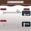 3.3 5 6.6 8.2 9.8 11.5 13 14.8 16.4 18 19.7 ft Tall Surveillance Pole, Outdoor Security Camera Pole with Ground Stake, CCTV Monitoring Pole(Single Gun,3.5 m (11.5 ft)) view 2
