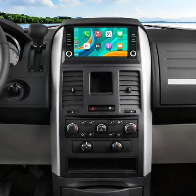 Car Stereo For Dodge Grand Caravan 2008-2010 Car Radio Android 13 with CarPlay Wireless Android Auto, 7inch Touchscreen WiFi GPS Mirror Link Bluetooth FM SWC AHD Backup Camera/Microphone 2+32G