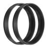 PATIKIL 5mm Telescope Extension Tube, 2Pcs M42 x 0.75mm on Both Sides Aluminum Alloy Lens Adapter Ring Extension Tube for Camera Eyepiece Telescope Accessory, Black view 1