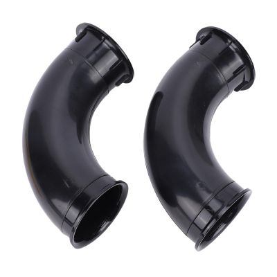 Zopsc 2 Pcs Speaker Port Tube, 90mm ABS Bass Enhancer, Curved Design for Improved Sound Projection, 80mm Hole Size for Subwoofers Bookshelf and Floor Standing Speakers
