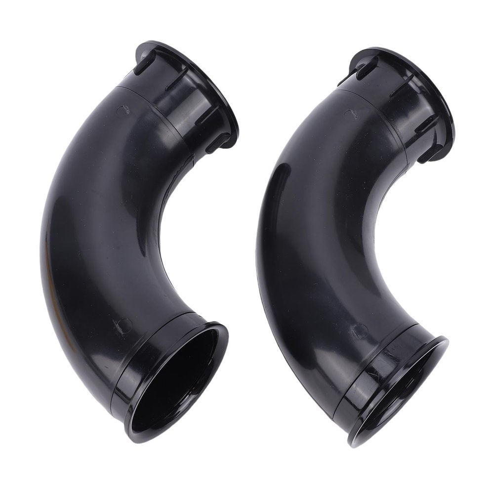 Zopsc 2 Pcs Speaker Port Tube, 90mm ABS Bass Enhancer, Curved Design for Improved Sound Projection, 80mm Hole Size for Subwoofers Bookshelf and Floor Standing Speakers